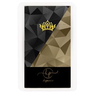 طلا گرمی 18 عیار کاپانی مدل تاج کد KC005