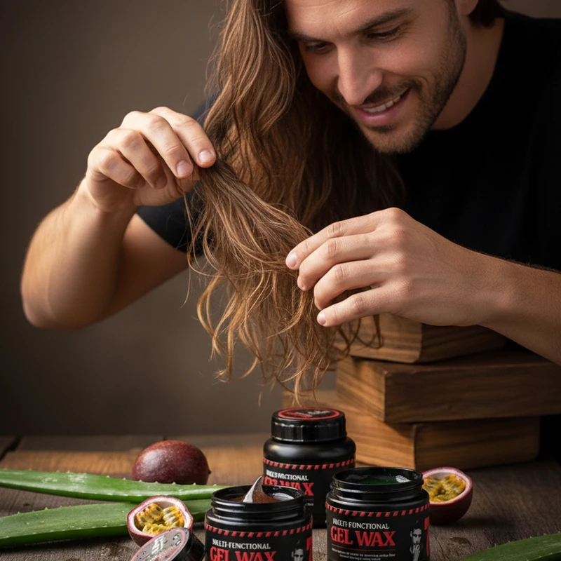 عکس شماره 10 : ژل واکس مو افجه مدل red 07 حجم 120 میلی-لیتر مجموعه 2 عددی