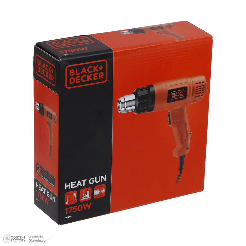 سشوار صنعتی بلک اند دکر مدل KX1650-B5 سشوار صنعتی بلک اند دکر مدل KX1650-B5