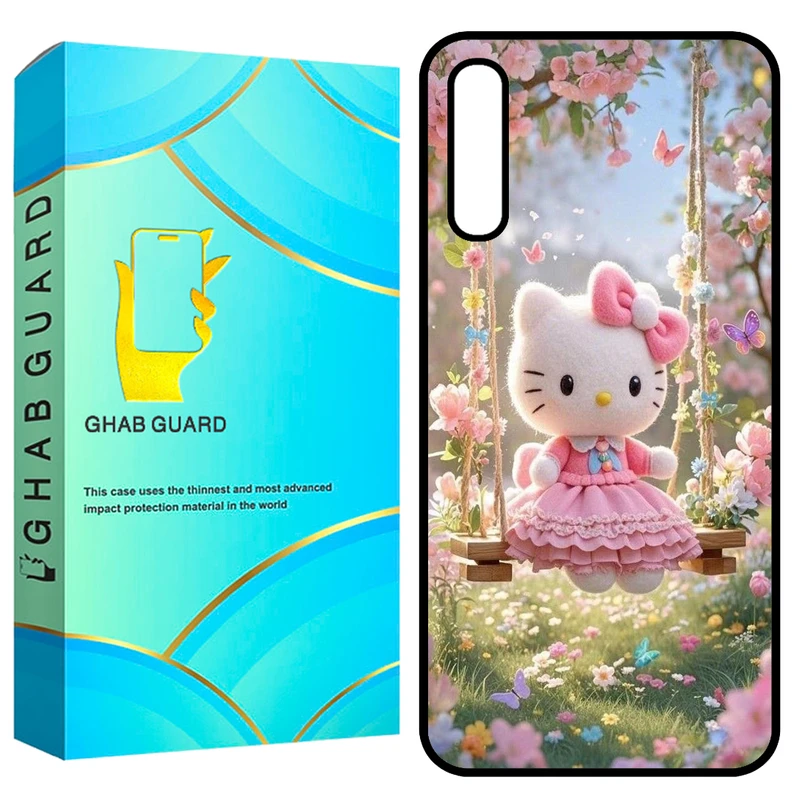 کاور قاب گارد طرح کیتی مدل GCHPA50 مناسب برای گوشی موبایل سامسونگ Galaxy A50 / A50s / A30s 
