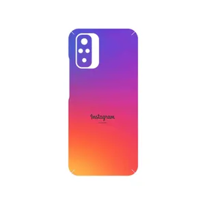 MAHOOT Instagram Cover Sticker for Xiaomi Redmi Note 10