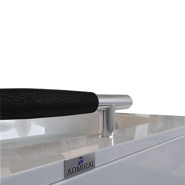 جکوزی آدمیرال مدل بردیا کنج چپ