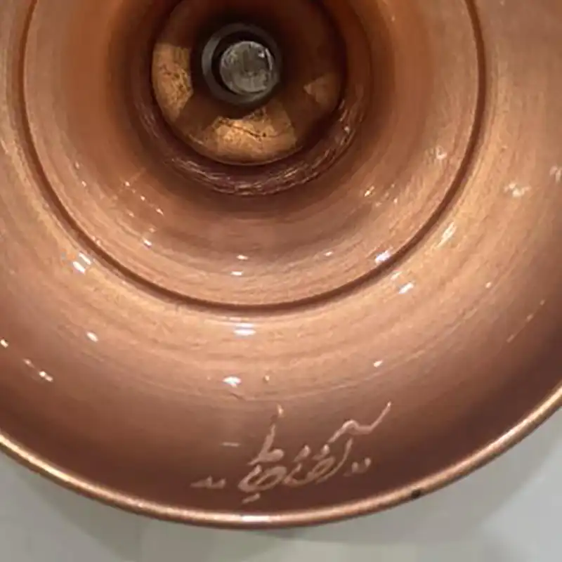 تنگ فیروزه کوبی آقاجانی مدل صراحی کد 036