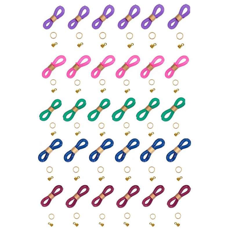 گیره و حلقه بند عینک مدل 163 مجموعه 30 عددی