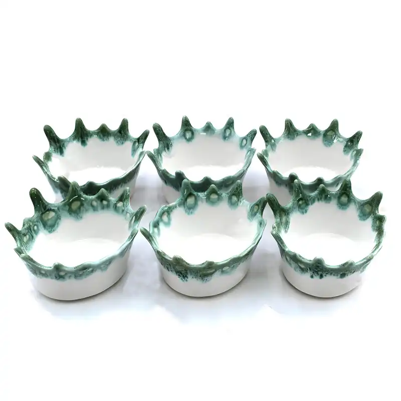 کاسه سرامیکی طرح مروارید بسته 6 عددی