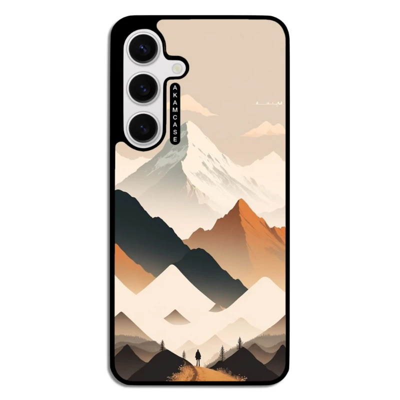 کاور آکام مدل AMC-WSGS24-MOUNTAINS-18 مناسب برای گوشی موبایل سامسونگ Galaxy S24