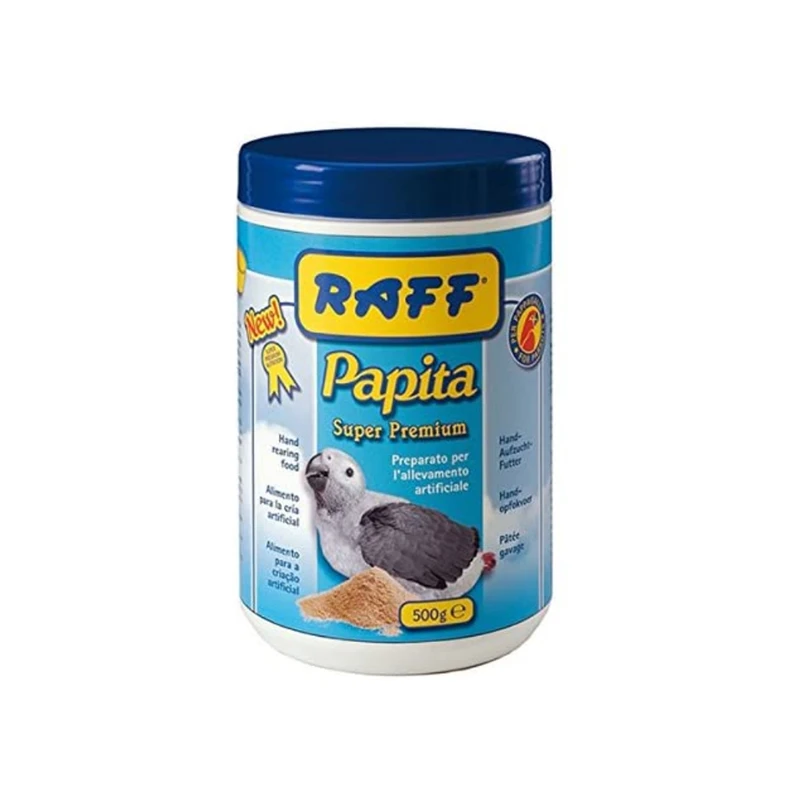 غذای کمکی طوطی سانان راف مدل  papita super premium وزن 500 گرم