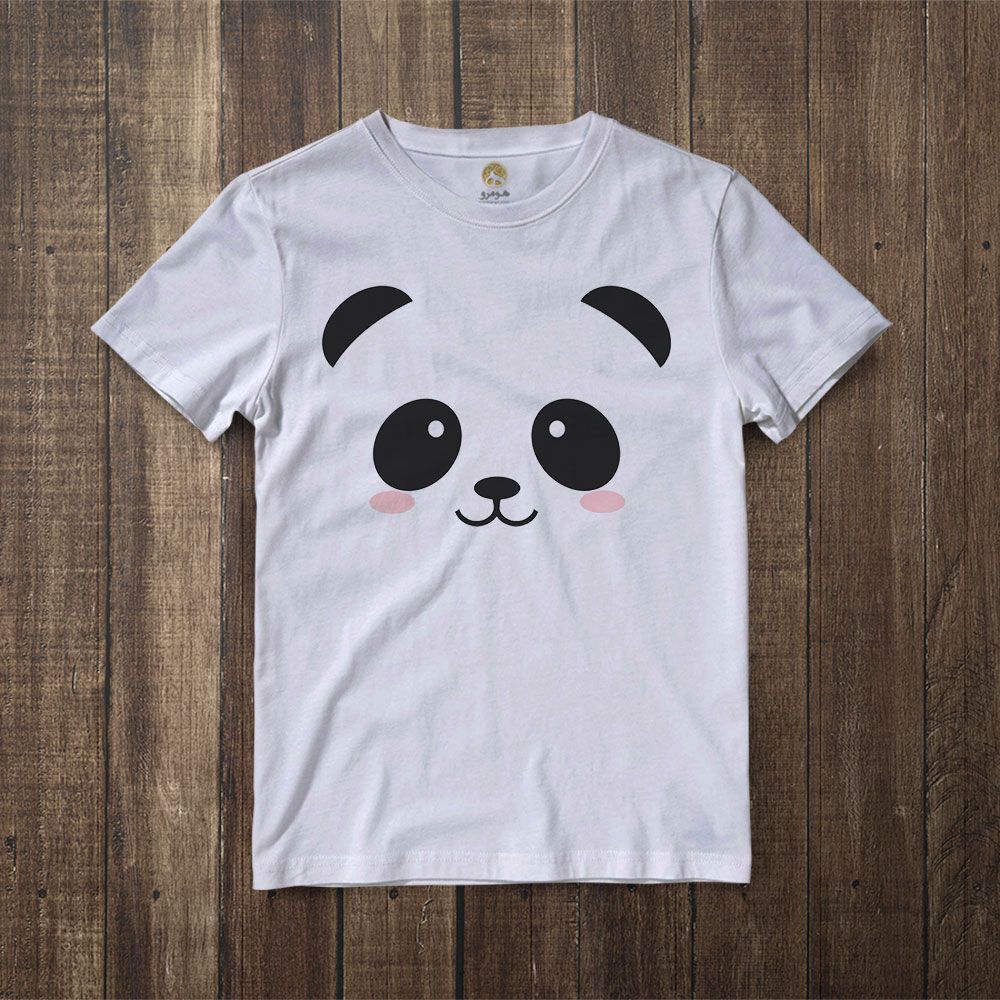 تی شرت آستین کوتاه زنانه هومرو مدل TW069 طرح پاندا -  - 6