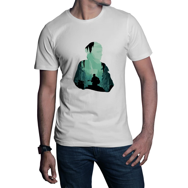 تیشرت آستین کوتاه مردانه طرح لست آف آس