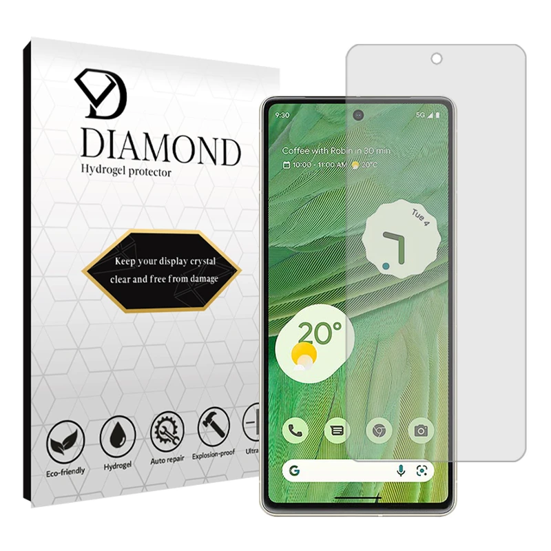 محافظ صفحه نمایش شفاف دیاموند مدل Tough مناسب برای گوشی موبایل گوگل Pixel 7