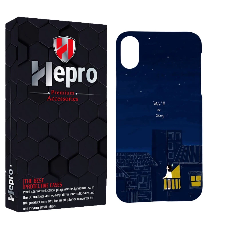 کاور هپرو مدل MC مناسب برای گوشی موبایل اپل IPHONE XS MAX