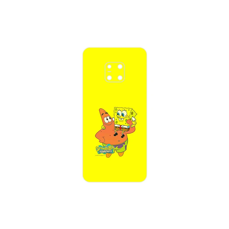 برچسب پوششی ماهوت مدل SpongeBob SquarePants مناسب برای گوشی موبایل هوآوی Mate 20 Pro