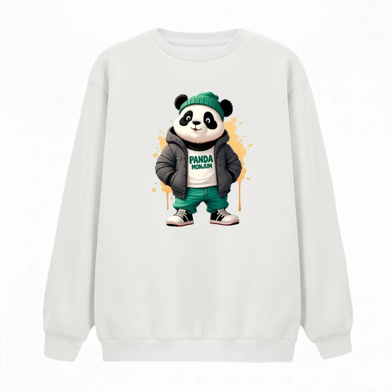 سویشرت زنانه مدل پاندا زمستونی کد v5 