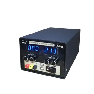منبع تغذیه الکتریکی کینگ 30 ولت 10 آمپر مدل ATM-3010