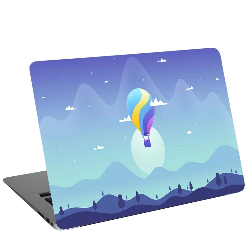 استیکر لپ تاپ طرح air balloon journey minimal کد G-1219 مناسب برای لپ تاپ 15.6 اینچ 