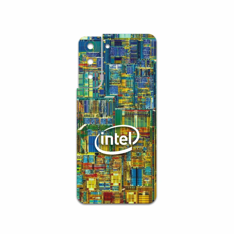 برچسب پوششی ماهوت مدل Intel-Brand مناسب برای گوشی موبایل سامسونگ Galaxy S21 FE 5G