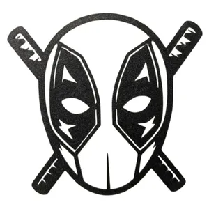 دیوارکوب طرح deadpool