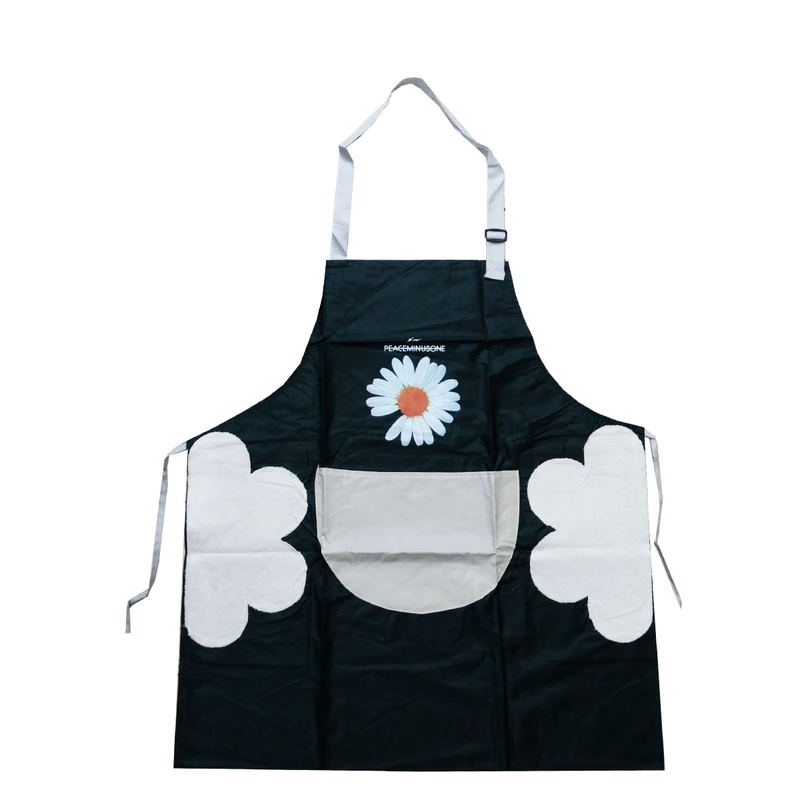 پیش بند آشپزخانه مدل گل داوودی  کد P 05