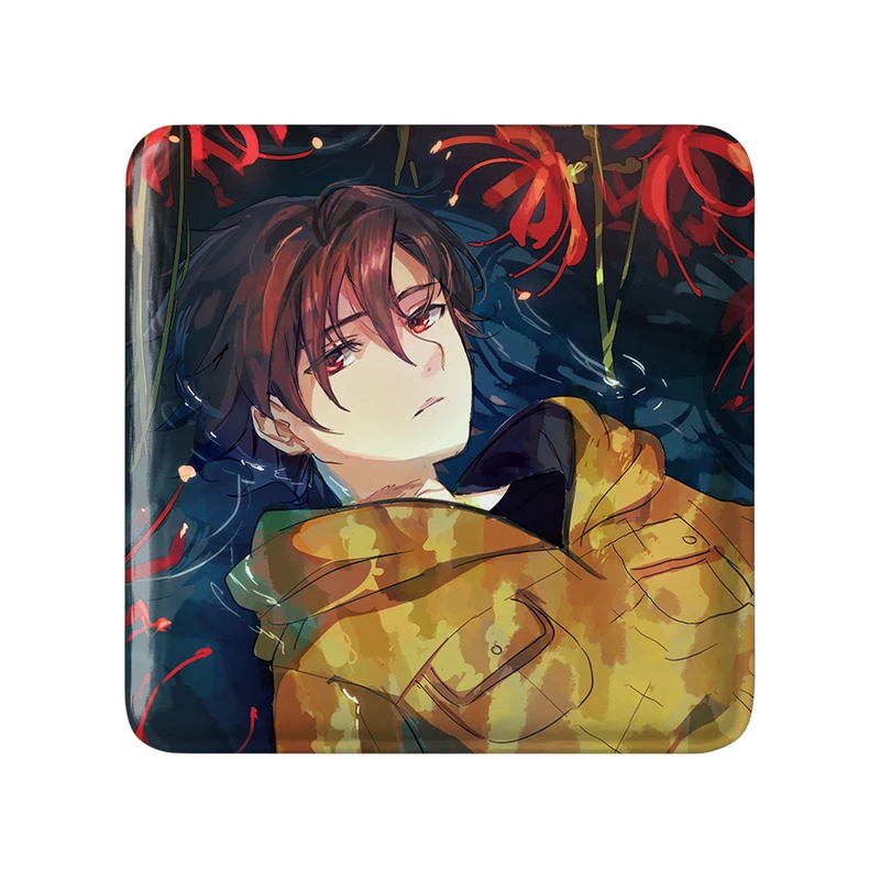 مگنت خندالو طرح شین انیمه 86 مدل مربعی کد 33813