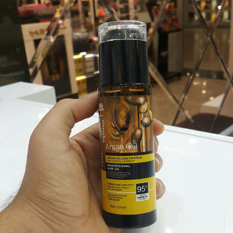 روغن مو لایتنس مدل آرگان حجم 100 میلی لیتر