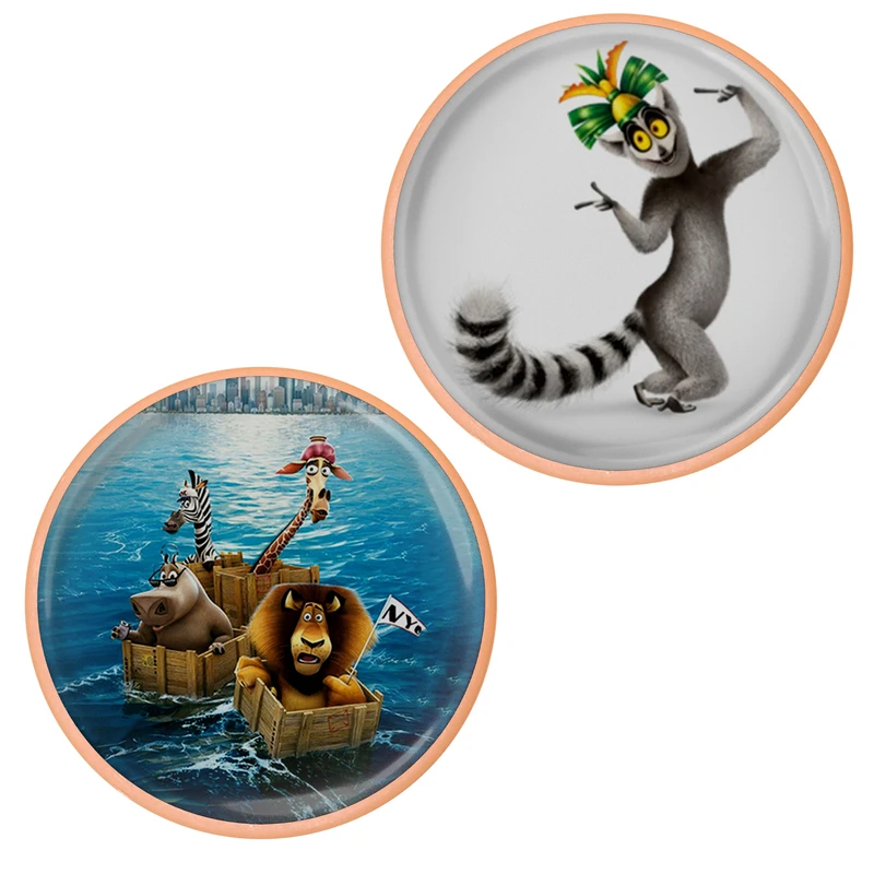 تراش مدل مخزن دار طرح انیمیشن حیوانات ماداگاسکار کد S13161-152 بسته دو عددی