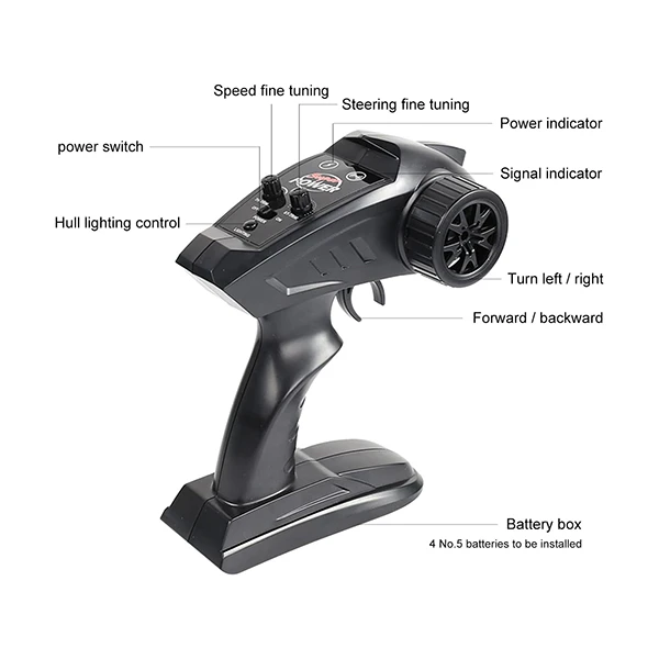 عکس شماره 3 : قایق بازی کنترلی بی ال ال آر سی مدل xg6-‎l100