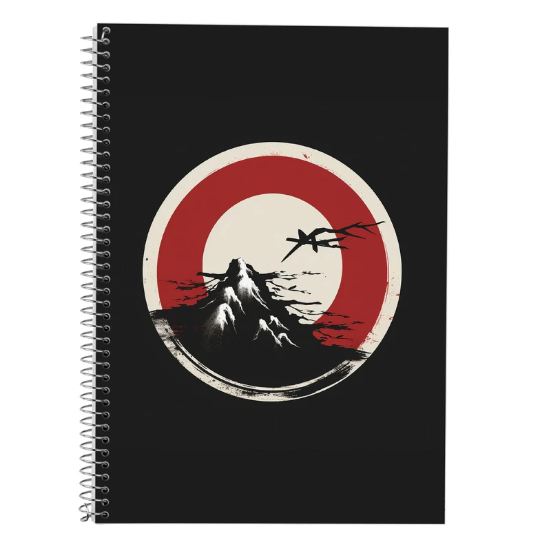 دفتر زبان 50 برگ مدوپد مدل سه خط طرح Fullmetal Alchemist کد DF2291