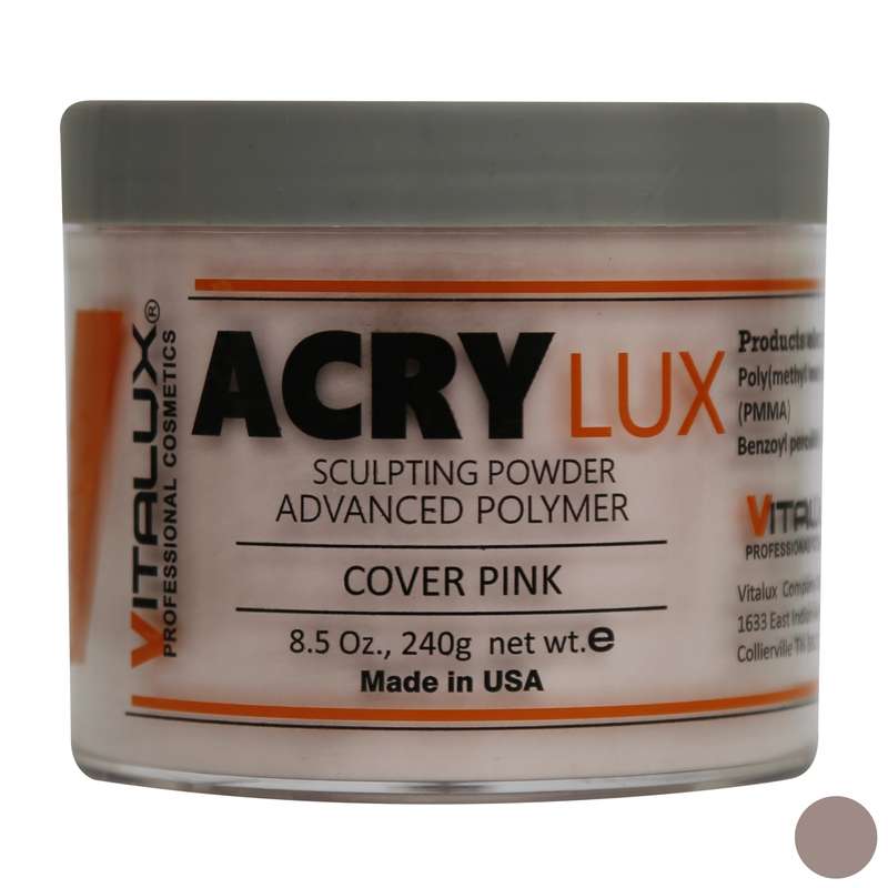 پودر کاشت ناخن ویتا لوکس مدل COVER-P وزن 240 گرم پودر کاشت ناخن ویتا لوکس مدل COVER-P وزن 240 گرم