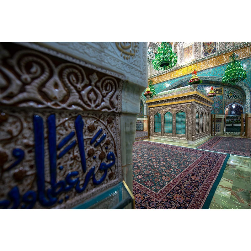 تابلو شاسی مدل روضه منوره ضریح مطهر حرم امام رضا (ع) کد 08