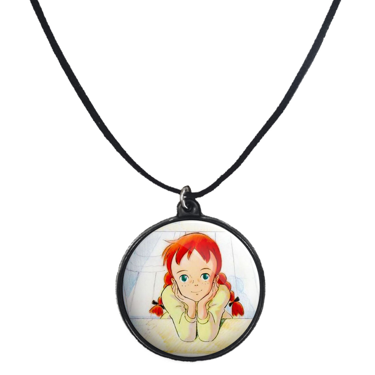 گردنبند پرمانه طرح دخترونه کد pmb.4792 مدل دو طرفه