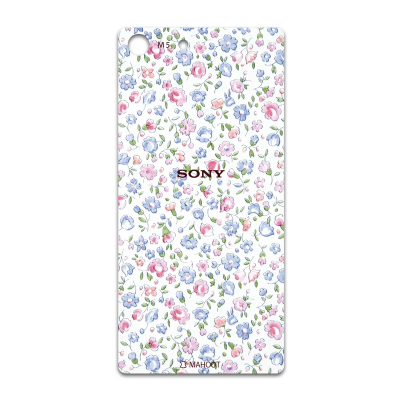 برچسب پوششی ماهوت مدل Painted-Flowers مناسب برای گوشی موبایل سونی Xperia M5