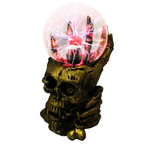 گوی پلاسما مدل Golden Skeleton