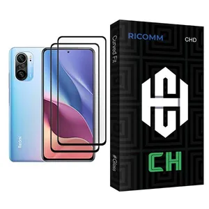 Ricomm CH Glass MIX002 Screen Protector For Xiaomi Redmi K40 Pro Pack Of 2