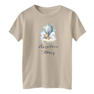 تی شرت آستین کوتاه بچگانه مدل خرس و بالن