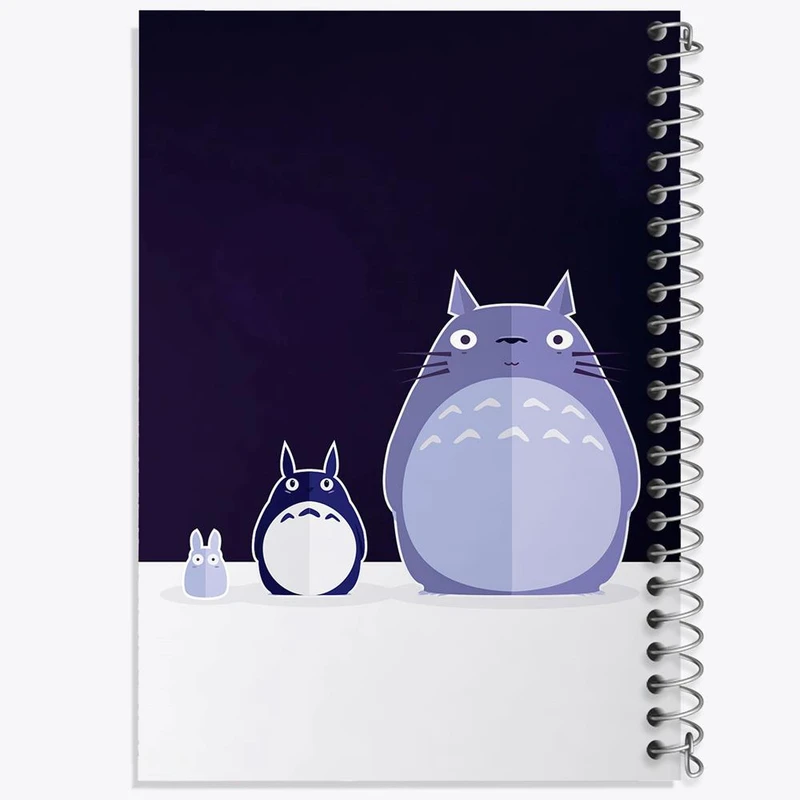 دفتر مشق 100 برگ خندالو طرح انیمه توتورو Totoro کد 12823
