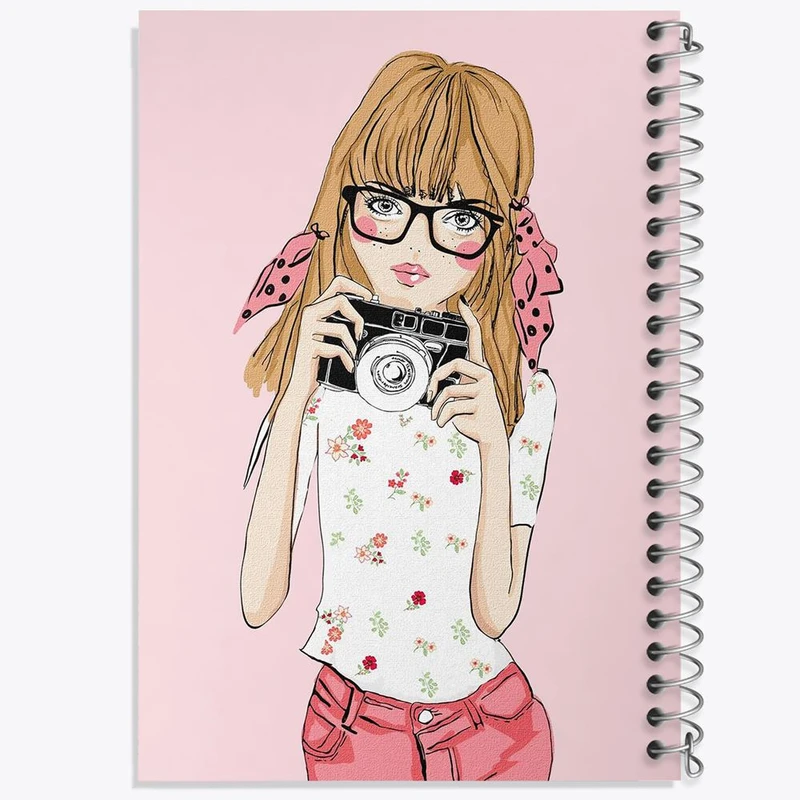 دفتر لیست خرید 50 برگ خندالو طرح دوربین کد 1774