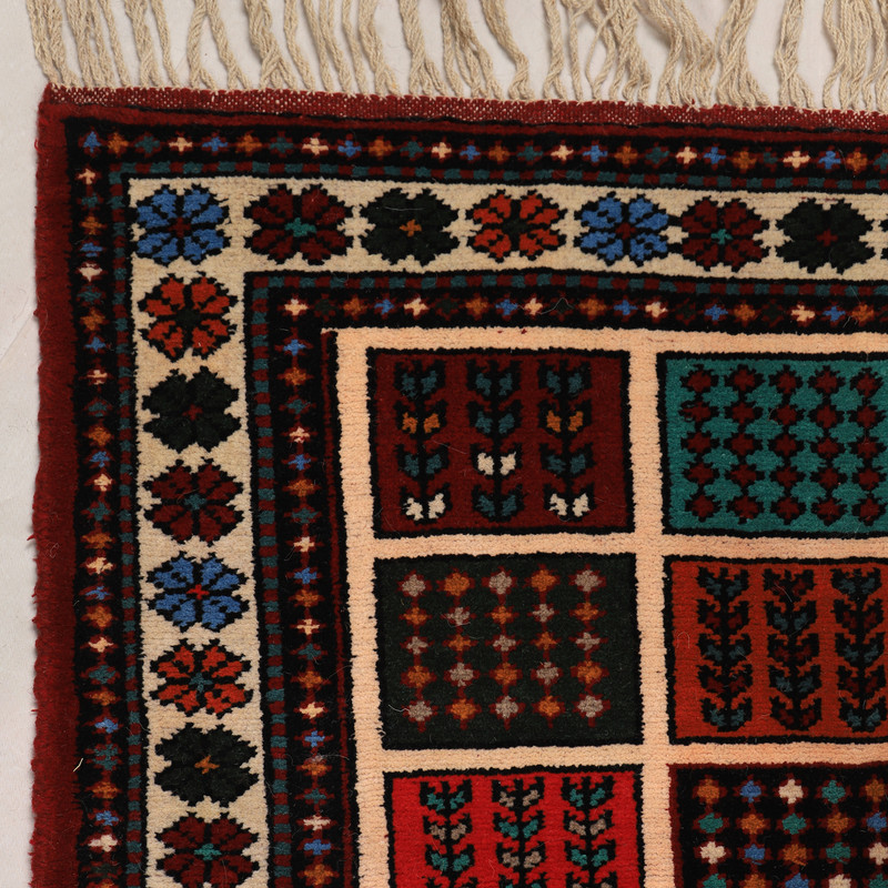 فرش دستباف دو متری طرح خراسان کد 4020357