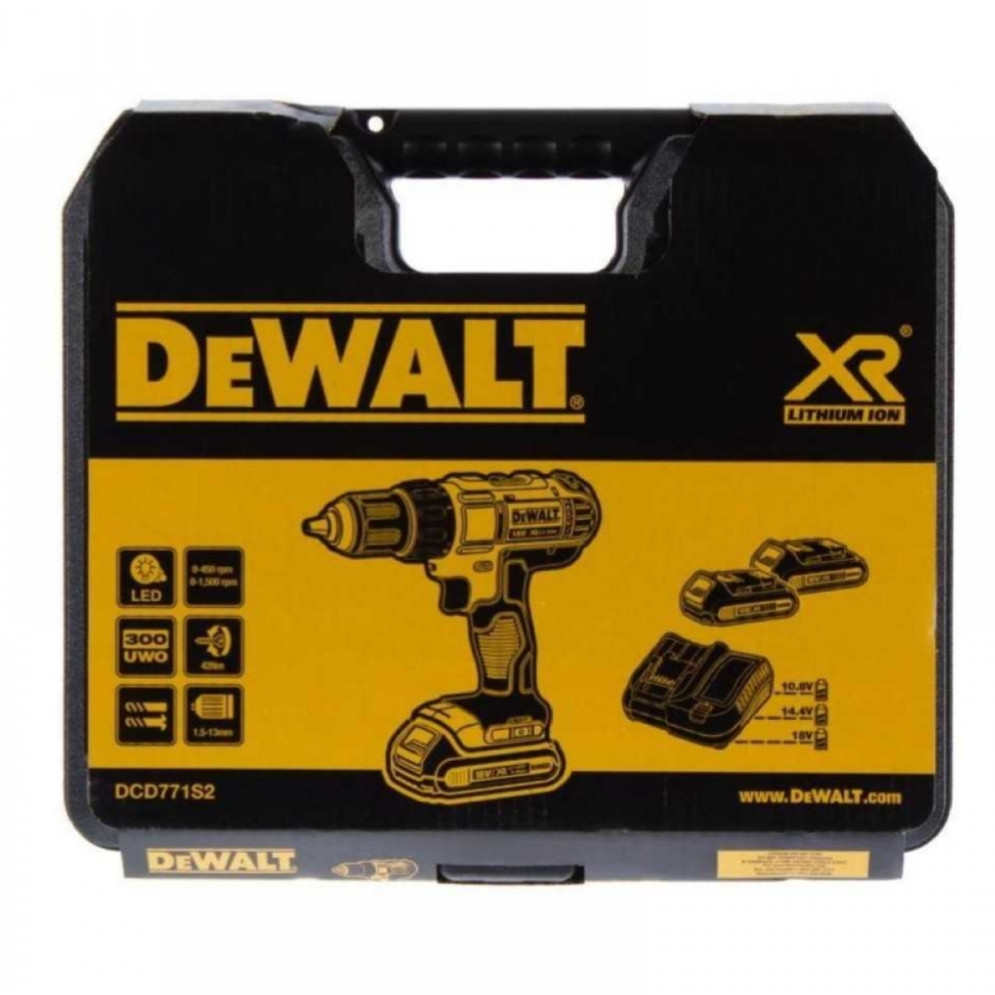 دریل پیچ گوشتی دیوالت مدل DCD771S2