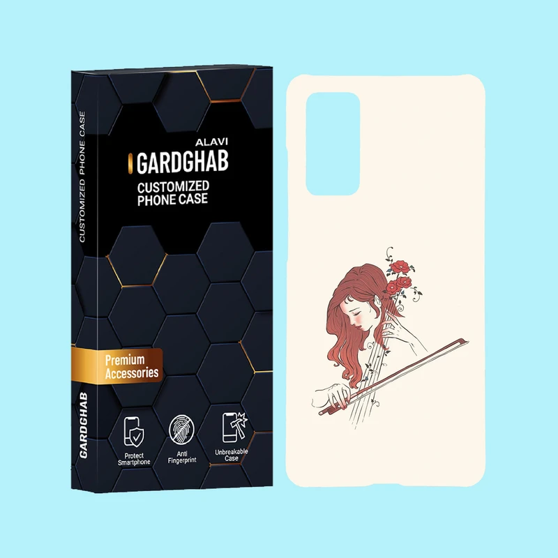 کاور گارد قاب علوی مدل ساز و موزیک مناسب برای گوشی موبایل سامسونگ Galaxy S20 FE