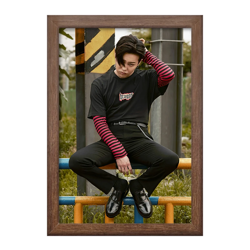 تابلو خندالو طرح جی دراگون گروه بیگ بنگ BIGBANG  کد 12567