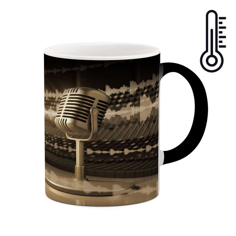 ماگ حرارتی کاکتی مدل موسیقی کد mgh15538