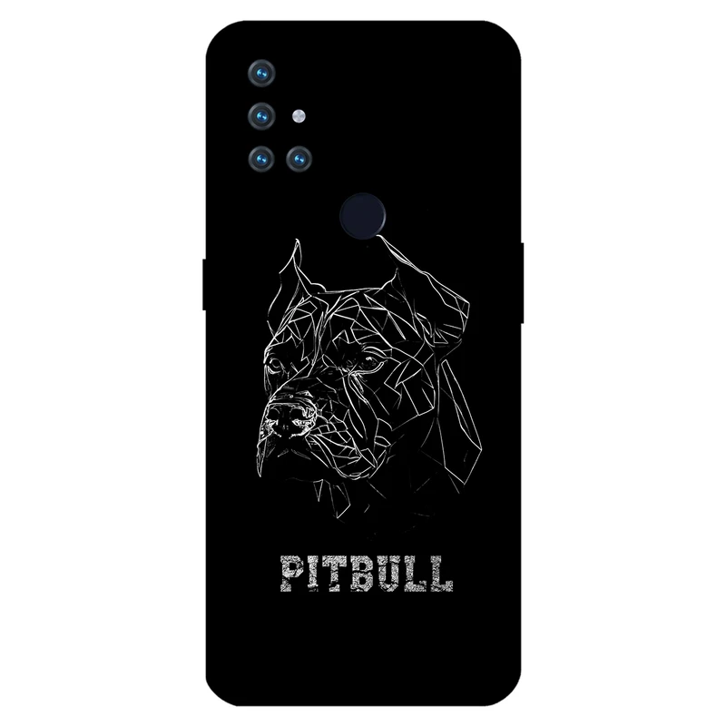 کاور مگافون طرح پیتبول مدل 1883 مناسب برای گوشی موبایل وان پلاس Nord N10 5G