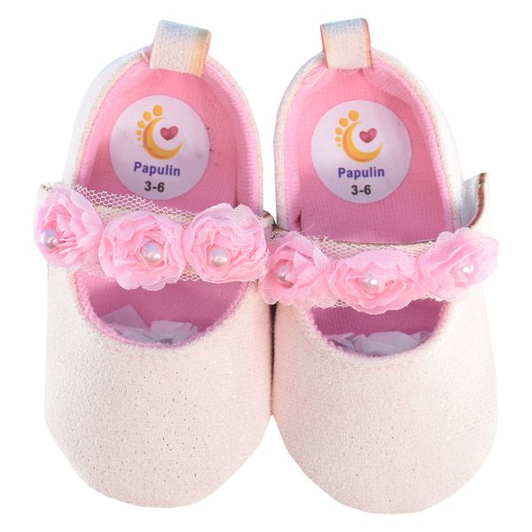 پاپوش نوزادی مدل flower