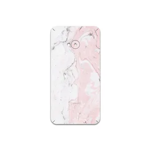 MAHOOT  Blanco-Pink-Marble Cover Sticker for HTC One M7