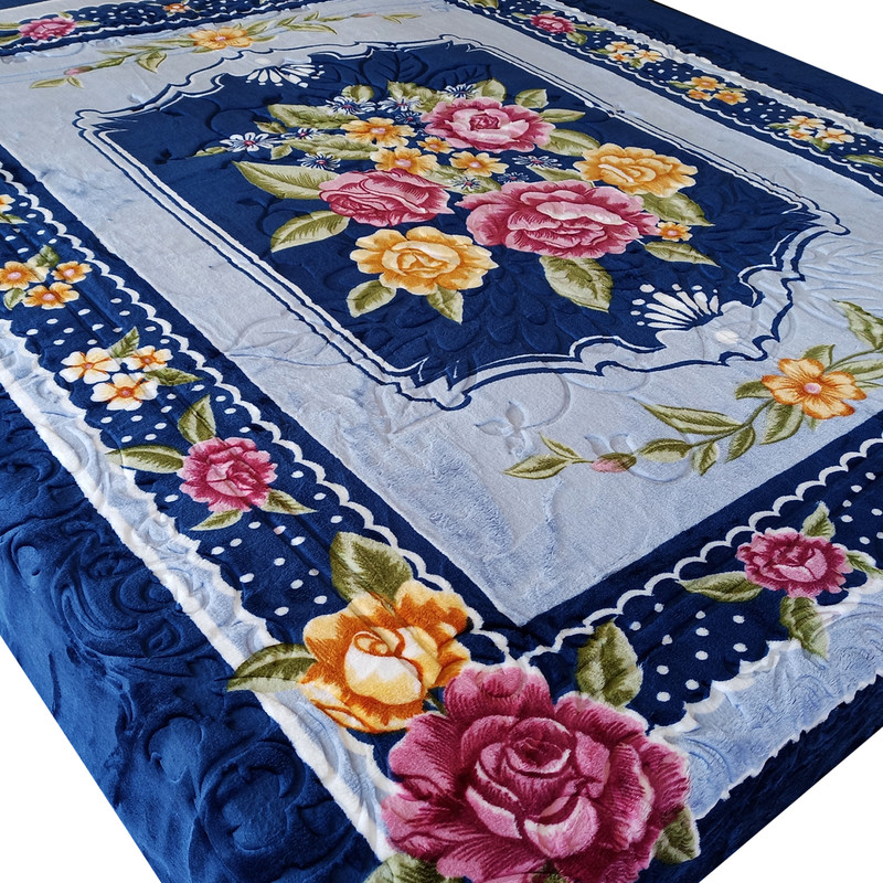 پتو گلبافت کد 25201 سایز 240×220 سانتی متر