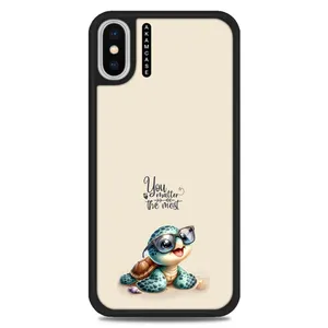 AKAM AMC-WAXSM-ANIMALS QOUTES-3 Cover For Apple iPhone Xs Max