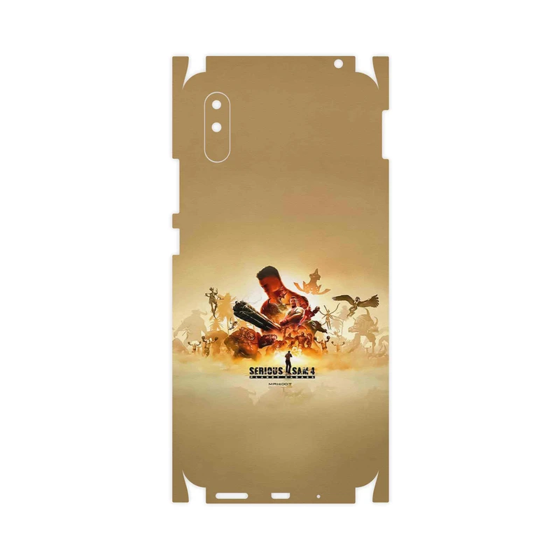 برچسب پوششی ماهوت مدل Serious Sam Game Series-FullSkin مناسب برای گوشی موبایل شیائومی Redmi 9i Sport