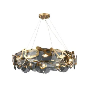 لوستر 8 شعله مدل اوپال