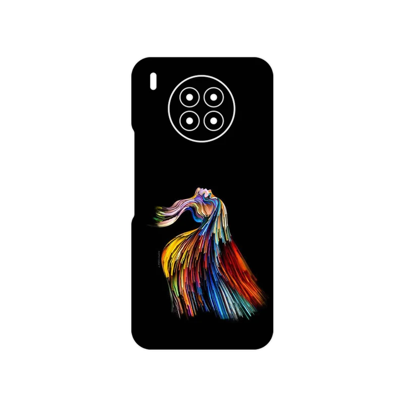 برچسب پوششی ماهوت مدل Rainbow Hair Digital Art مناسب برای گوشی موبایل هوآوی Nova 8i