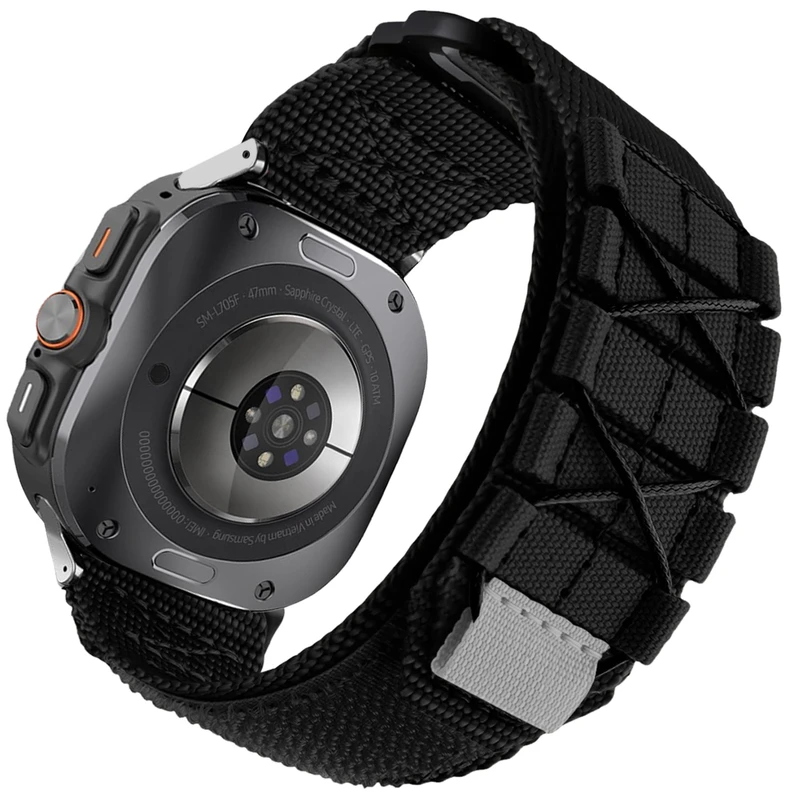 بند اسپریگ مدل Outdoor NV مناسب برای ساعت هوشمند سامسونگ Galaxy Watch Ultra 2025 47mm